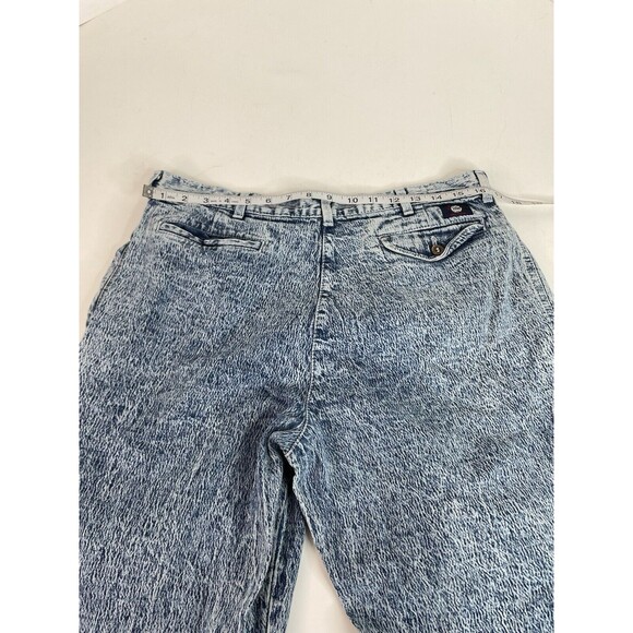 Vintage h.i.s. Americana Acid Washed Jeans, 36x30, USA Made Y2K Skater - Picture 6 of 10
